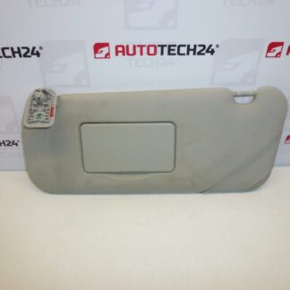 Sun visor Citroën Peugeot 16064158BJ left