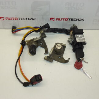 Lock set, ignition box + 2 keys PEUGEOT 406 4162Y5 4162R7