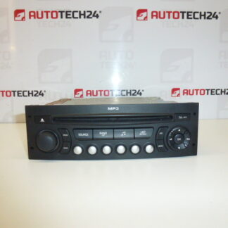 Car radio with CD MP3 Citroën Peugeot 96627394XT 6564ZG