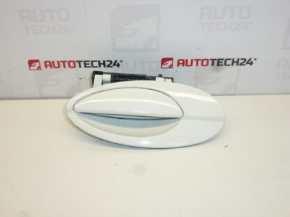 Left rear door handle Citroën C5 I and II 9631831077 9101S7 white