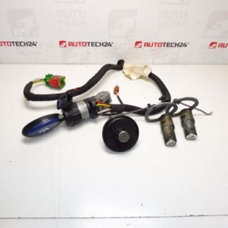 Citroën Peugeot Fiat lock set + 1 key 4162Y3 4162Y2