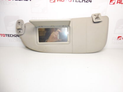 Sun visor driver Peugeot 206+ 816314