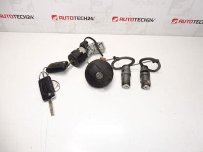 Citroën C8 Peugeot 807 lock set + 2 keys 4162KQ 4162KF